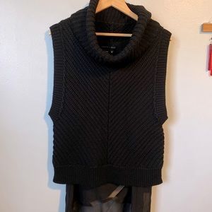 Sachin + Babi Wool Sweater Vest w/Silk liner